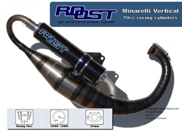 exhaust system Roost MV70
