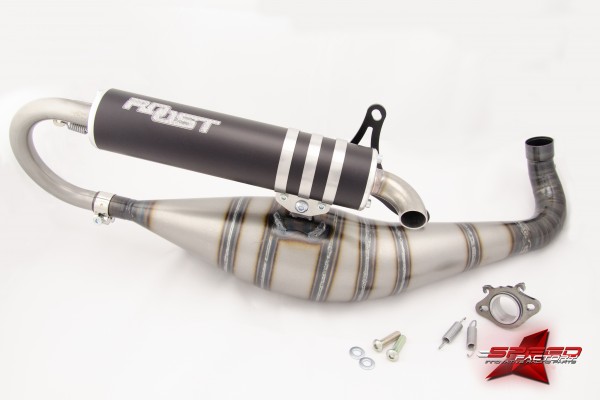 exhaust system ROOST PH70, for Peugeot horizontal