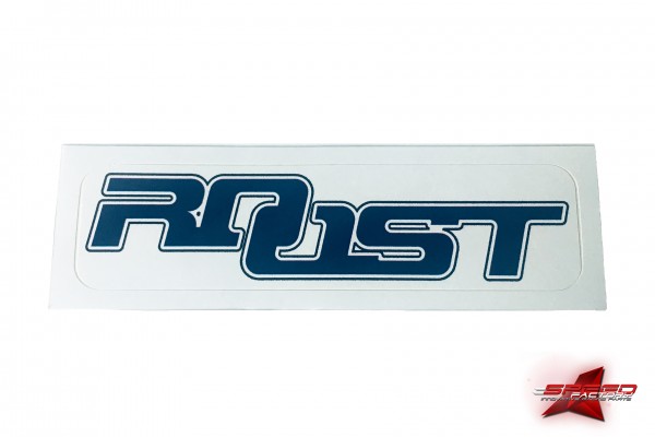 sticker ROOST, white background