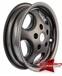Felge PIAGGIO ZIP SP2 hinten, Größe 3.00-10", schwarz