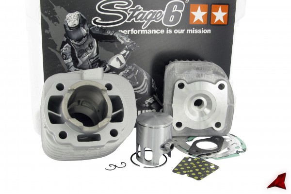 Zylinderkit Stage6 ALU 50cc, Minarelli liegend AC | 50cc 2T, bis Bj. 03 ( Minarelli Motor) | 491 ST | Benelli | Shop 2-Takt | SPEED-FACTORY –  Innovative Racing Parts