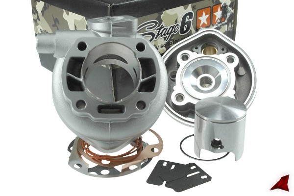 Zylinderkit Stage6 ALU 50cc, Minarelli liegend LC | Area51 LC  (wassergekühlt) - 50cc 2T | Aprilia | Shop 2-Takt | SPEED-FACTORY –  Innovative Racing Parts