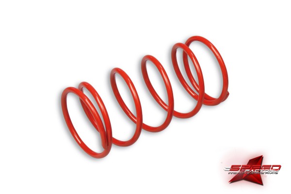 Gegendruckfeder MALOSSI Racing, rot, Härte: 4,7k (+40%), L=110mm, für MINARELLI/MORINI
