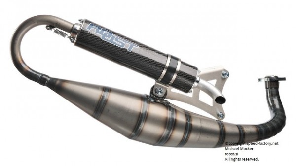 Roost SP1 - midrange exhaust, Piaggio