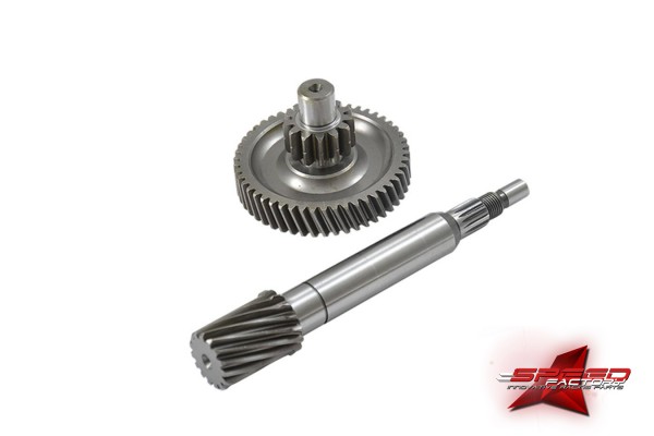 gear box Malossi primary, 16/37 cogs, for Gilera/Piaggio geared, 17,7mm